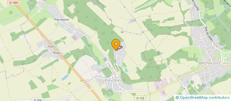 localisation de l'entreprise VIADELYS  PONCHON