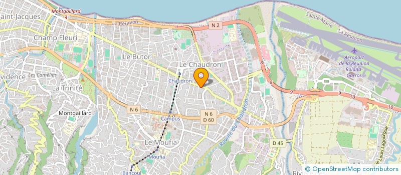 localisation de l'entreprise VIADERE DISTRIBUTION à SAINT-DENIS
