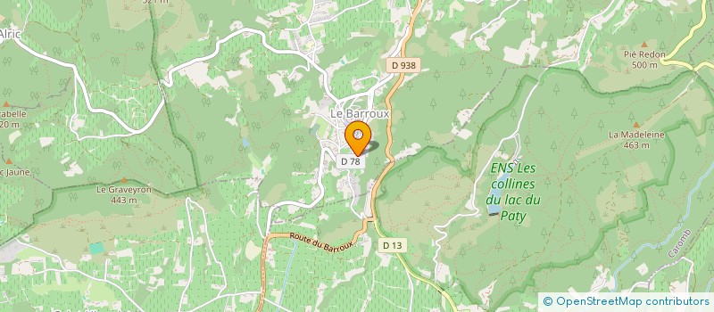 localisation de l'entreprise VIADOM ACTIVITES ALPES-PROVENCE à LE BARROUX