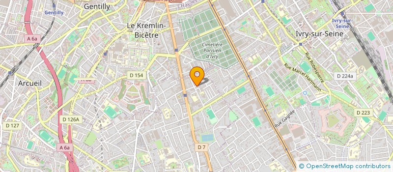 localisation de l'entreprise VIADOURO  VILLEJUIF