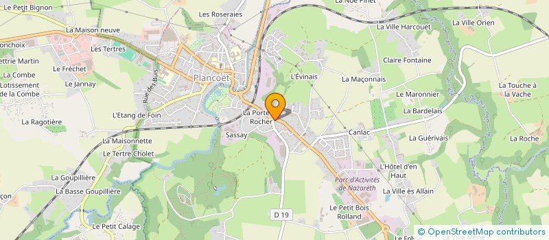 localisation de l'entreprise VIADRIEN  CORSEUL