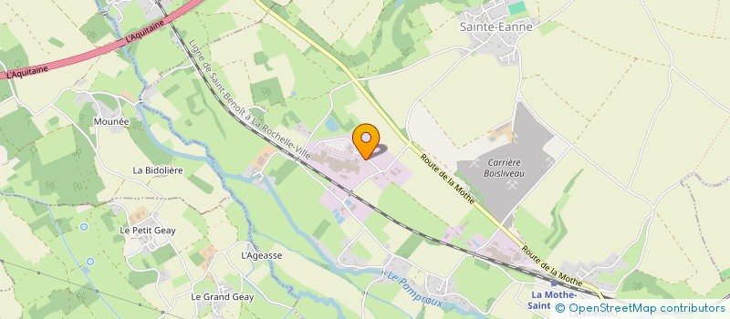 localisation de l'entreprise VIAFROID TRANSPORTS à SAINTE-EANNE