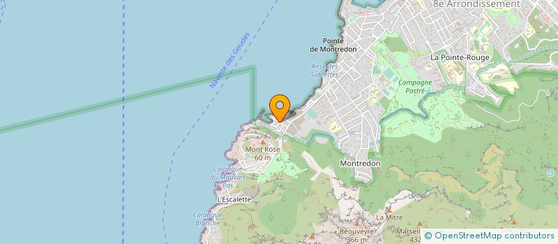 localisation de l'entreprise VIAGER DU SUD à MARSEILLE
