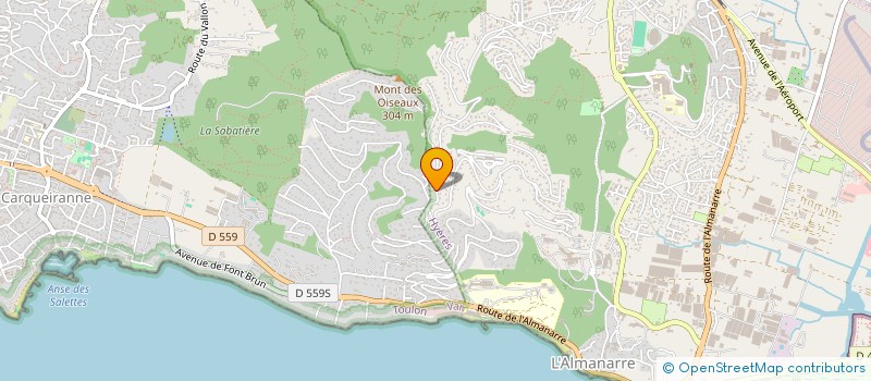 localisation de l'entreprise VIAGERS MUTUALISES GESTION SAS à HYERES