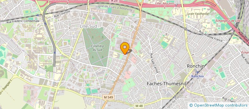 localisation de l'entreprise VIAGETIC RETURN 6  LILLE