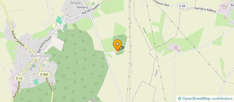 localisation de l'entreprise VIAGISSE SECURITE à WALINCOURT-SELVIGNY