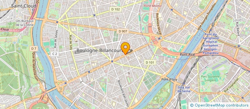 localisation de l'entreprise VIAL à BOULOGNE-BILLANCOURT