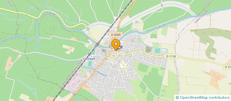 localisation de l'entreprise VIAL FERMETURES à COURSAN