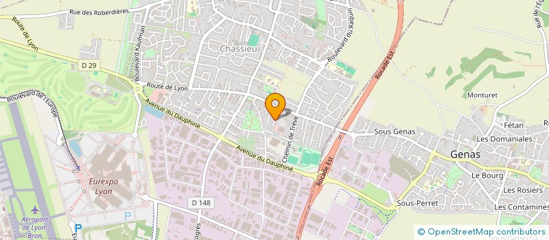 localisation de l'entreprise VIAL GROUP  GENAS