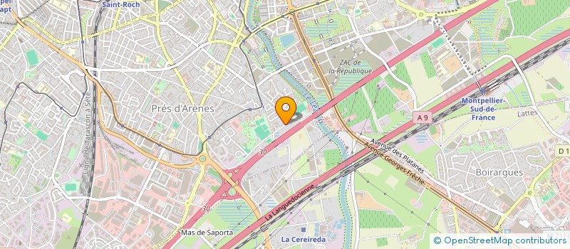 localisation de l'entreprise VIAL MARIE ELISE à MONTPELLIER