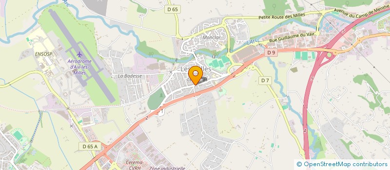 localisation de l'entreprise VIAL TAXI à AIX-EN-PROVENCE