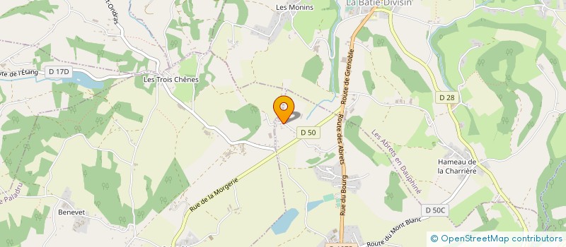 localisation de l'entreprise VIAL TOINON à MONTFERRAT