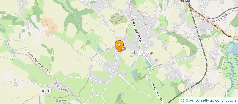 localisation de l'entreprise VIAL TRANSPORT à LE PASSAGE