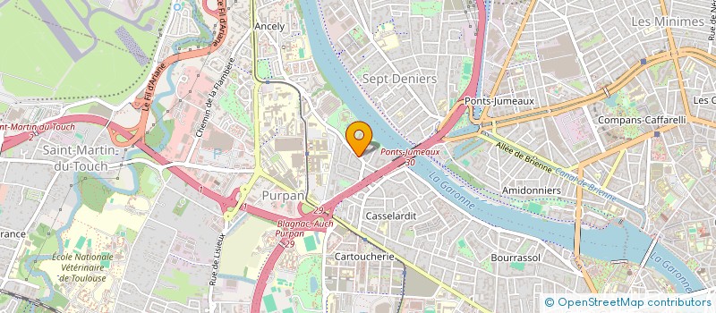 localisation de l'entreprise VIALA  TOULOUSE