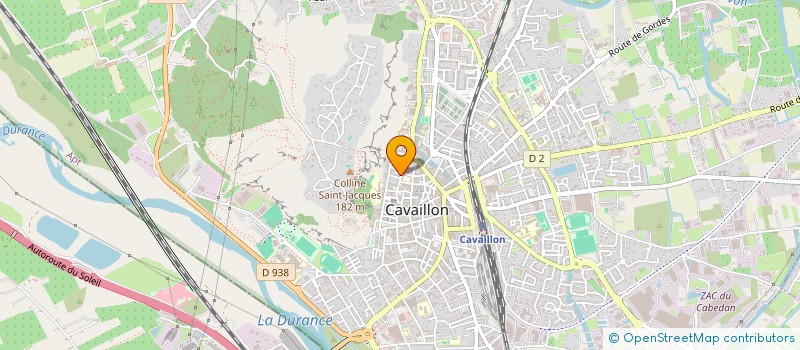 localisation de l'entreprise VIALA  CAVAILLON