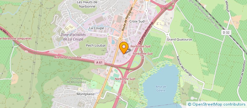 localisation de l'entreprise VIALA CAR SERVICE  NARBONNE