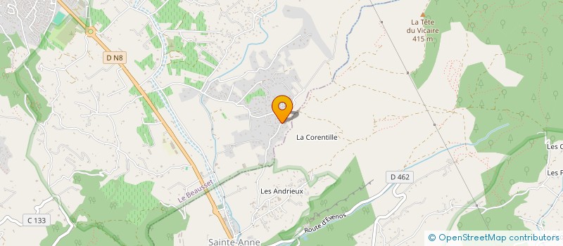 localisation de l'entreprise VIALA ET FILS  LE BEAUSSET