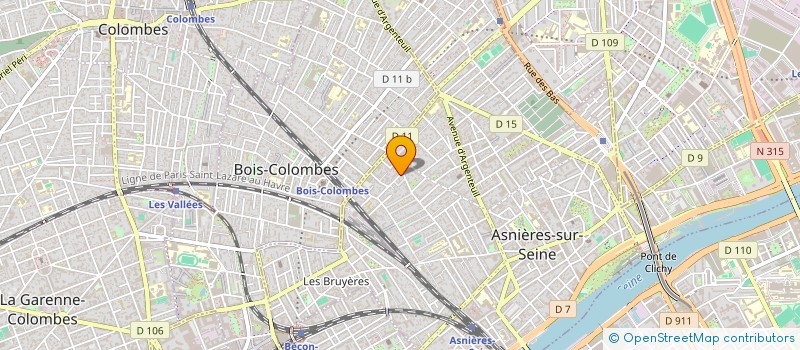 localisation de l'entreprise VIALA LANDEAU INDIVISION à ASNIERES-SUR-SEINE