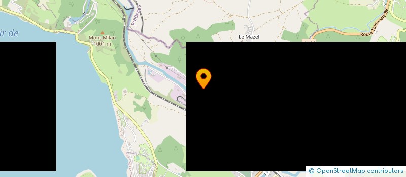 localisation de l'entreprise VIALA SCI à LANGOGNE