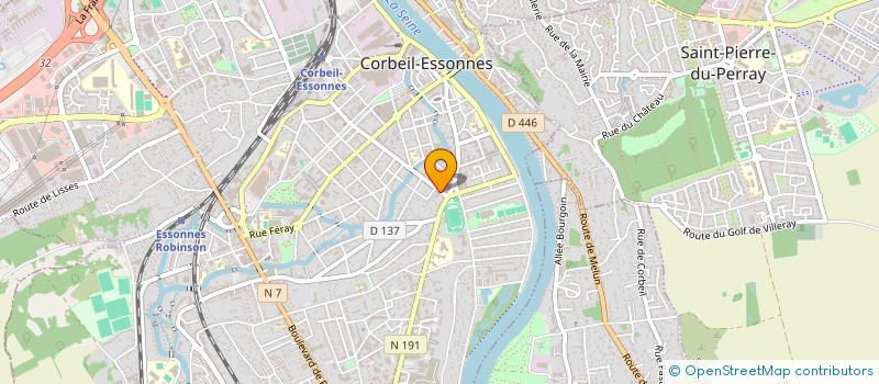 localisation de l'entreprise VIALACTECH à CORBEIL-ESSONNES