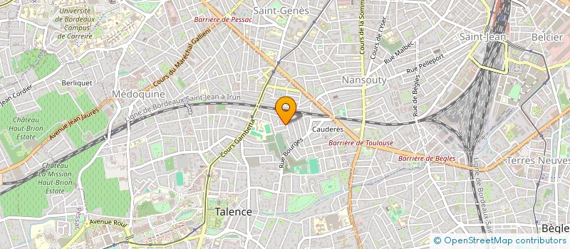 localisation de l'entreprise VIALARET LMNP  TALENCE