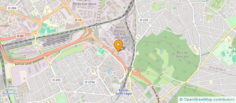 localisation de l'entreprise VIALCOM à BOISSY-SAINT-LEGER