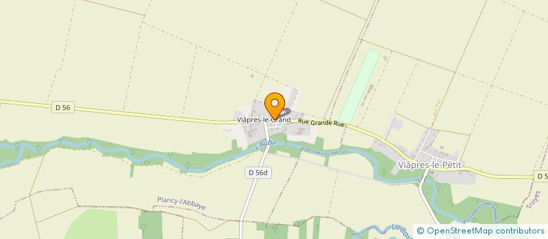 localisation de l'entreprise VIALEG  PLANCY-L'ABBAYE