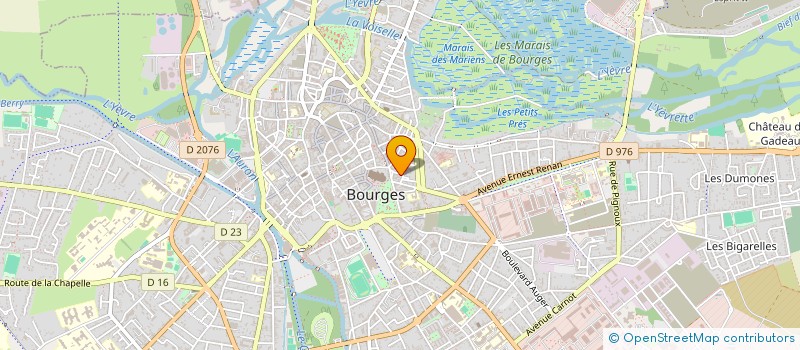 localisation de l'entreprise VIALES  BOURGES