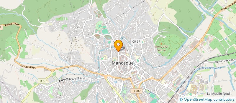 localisation de l'entreprise VIALESSCO à MANOSQUE