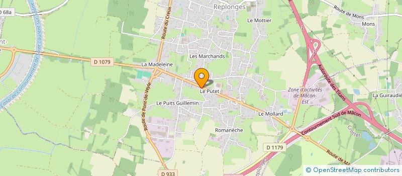 localisation de l'entreprise VIALFER FRANCE SASU à REPLONGES