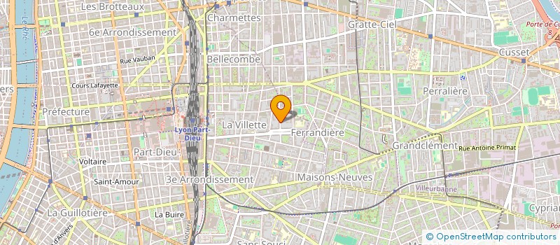 localisation de l'entreprise VIALI'S  LYON