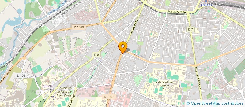 localisation de l'entreprise VIALIS à AMIENS