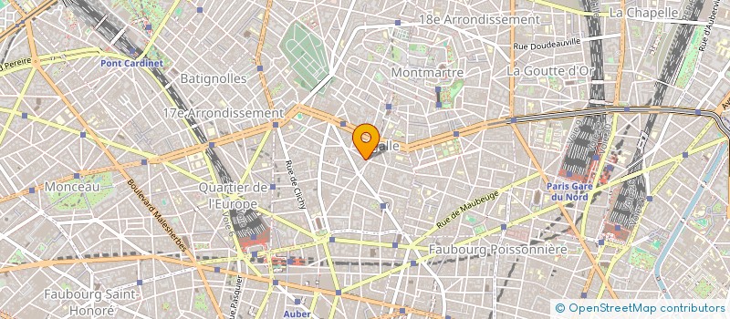 localisation de l'entreprise VIALLARD ET TEIXEIRA à PARIS