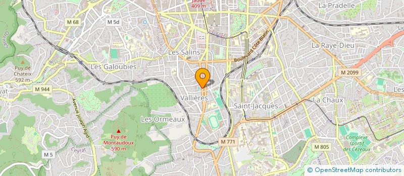 localisation de l'entreprise VIALLE IMMO  CLERMONT-FERRAND