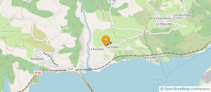 localisation de l'entreprise VIALLIS RE.SO.R.T  SAVINES-LE-LAC