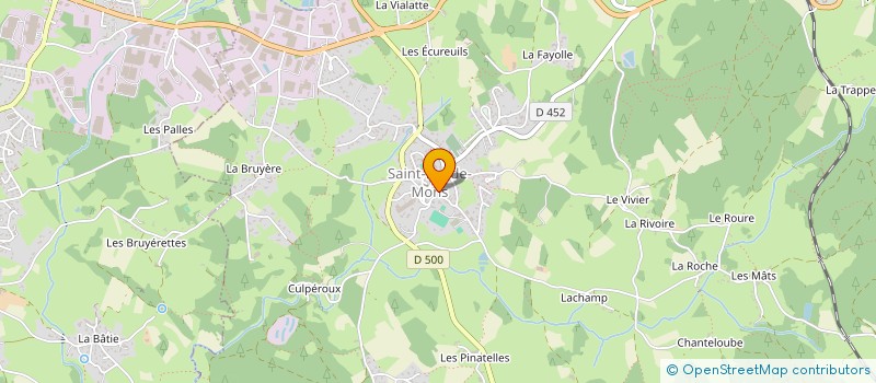 localisation de l'entreprise VIALLON EXPANSION à SAINTE-SIGOLENE