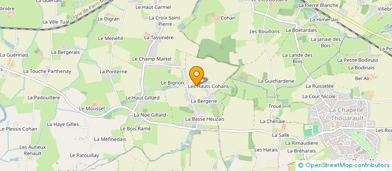 localisation de l'entreprise VIALPHA à BRETEIL