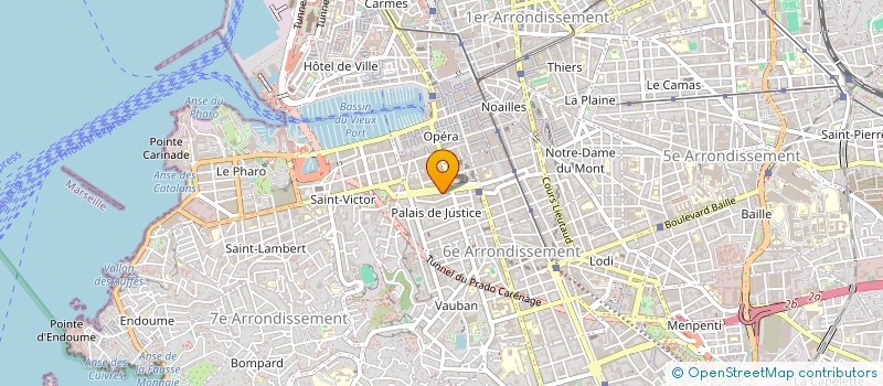 localisation de l'entreprise VIAM INVESTISSEMENTS à MARSEILLE
