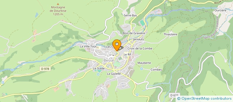 localisation de l'entreprise VIAMAGUI  BESSE-ET-SAINT-ANASTAISE