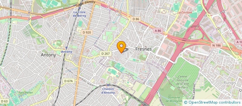 localisation de l'entreprise VIAMART  FRESNES