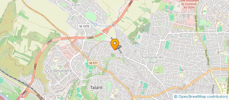 localisation de l'entreprise VIAMELIO  TALANT