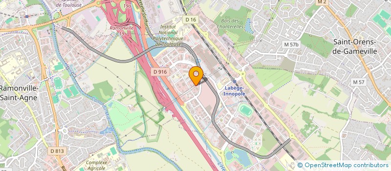 localisation de l'entreprise VIAMOBILITY  LABEGE