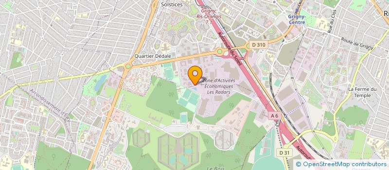 localisation de l'entreprise VIANA  GRIGNY