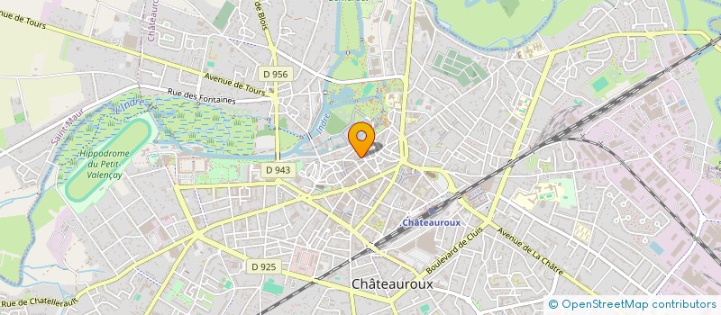 localisation de l'entreprise VIANA à CHATEAUROUX