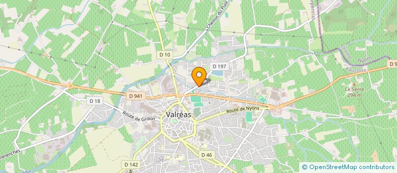 localisation de l'entreprise VIANA à VALREAS