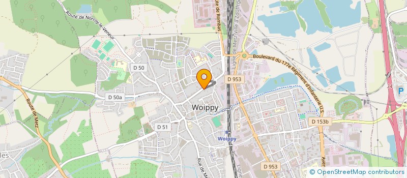 localisation de l'entreprise VIANA à WOIPPY