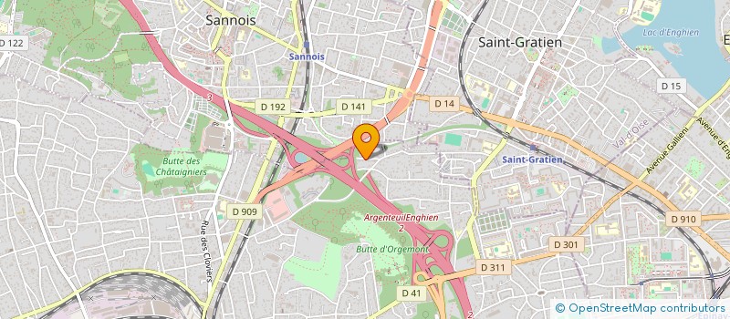 localisation de l'entreprise VIANA CONSTRUCTION  ARGENTEUIL