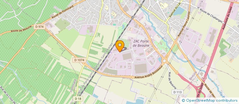 localisation de l'entreprise VIAND'ART à BEAUNE