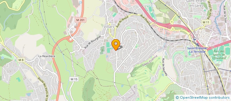 localisation de l'entreprise VIAND INVEST  VILLARS