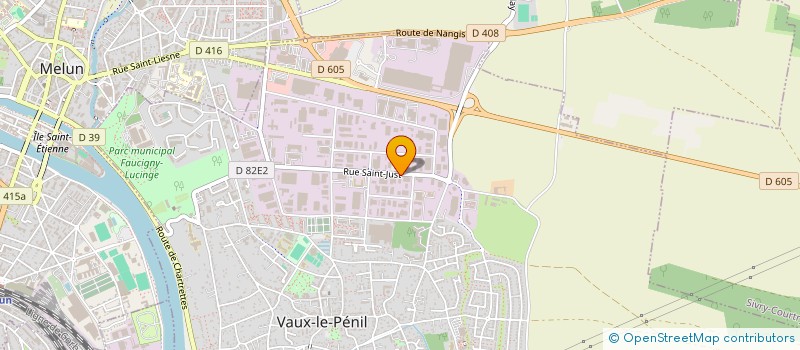 localisation de l'entreprise VIANDE DU PERIGORD GUYENNE ET GASCOGNE à VAUX-LE-PENIL